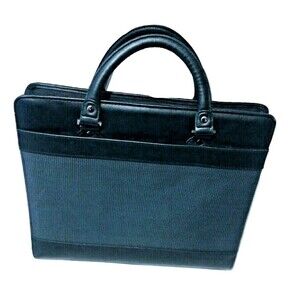 Vintage Day Runner Berlin Undated Planner Binder~Black/Gray Retail $195